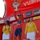 Etapové vítězství a dres vedoucího závodníka na Vueltě pro Pabla Lastrase 