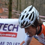 Jirka Novák druhým bikerem na mistrovství ČR v cyklokrosu v Uničově