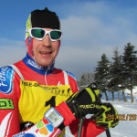 Ladislav Fabišovský vyhrál potřetí MS cyklistů v běhu na lyžích