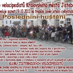 Pozvánka na Poslední huštění 19.10.2013 v Jistebnici