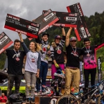 Tomáš Slavík dává podium na Crankworx Les Gets